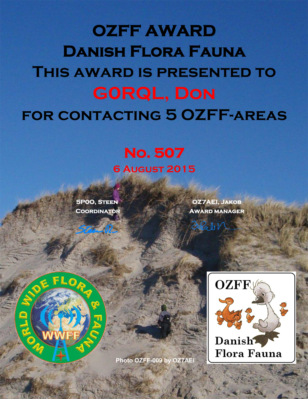 Danish Flora & Fauna Award